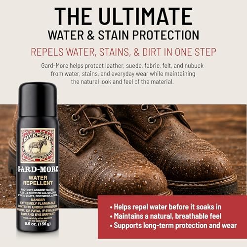 Gard-More Water & Stain Repellent, Leather & Suede Protector Spray