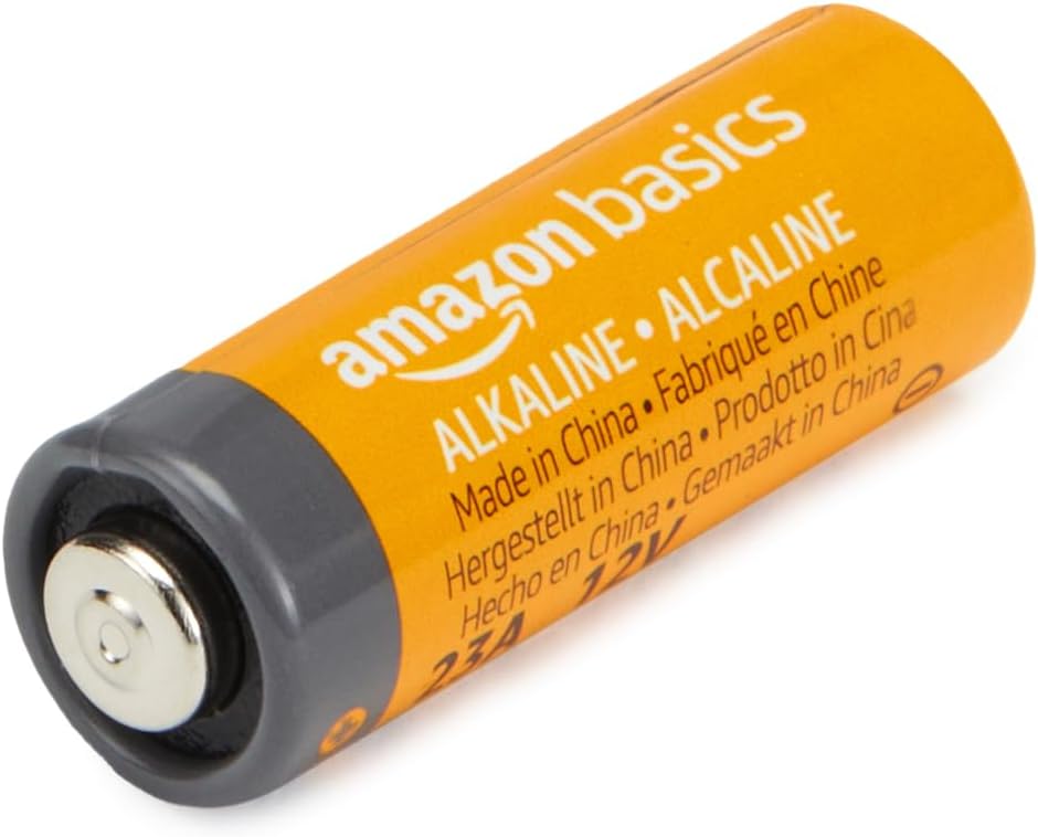 Amazon Basics 6-Pack 23A Alkaline Batteries, 12 Volt, Long-Lasting Power, for Key Fobs