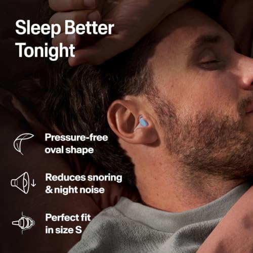Alpine SleepDeep Reusable Earplugs for Sleeping | Earbuds for Side Sleepers