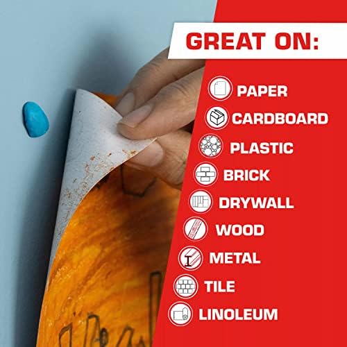 Loctite Fun-Tak Mounting Putty, Blue, 2 oz Wallet, 1 Pack