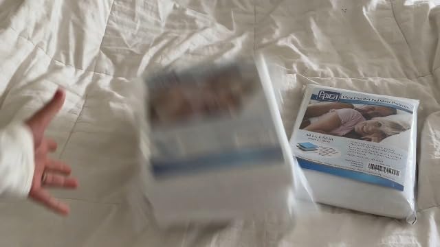 Epica Incontinence Bed Pads Washable Waterproof, 34"x52" (2 Pack), USA Made
