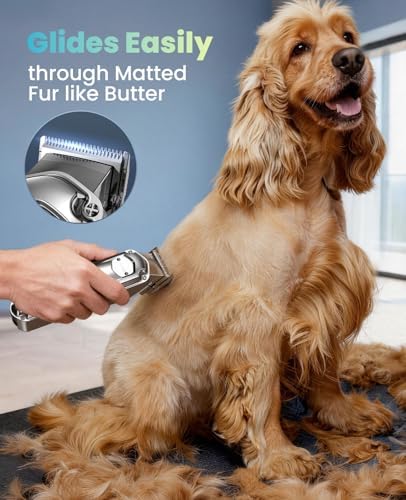 oneisall Dog Clippers for Grooming Thick Heavy Coats