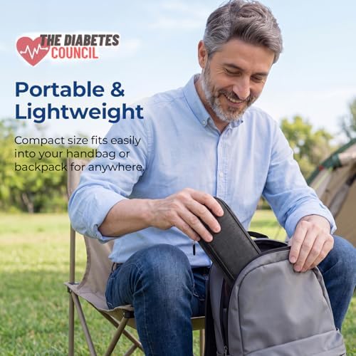 AUVON Lightweight Insulin Cooler Travel Case, 3-Layer Thickened Insulation
