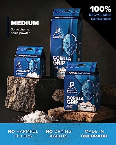 Friction Labs Premium Loose Climbing Chalk, High-Performance Hand Chalk