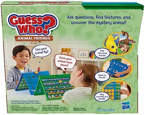 Hasbro Gaming Guess Who? Animal Friends Game