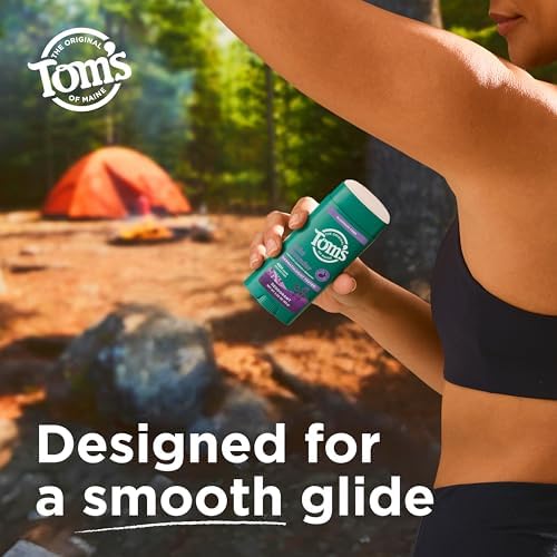 Tom’s of Maine Wild Lavender Natural Deodorant, 3.25 oz (2 Pack)