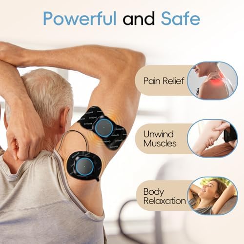 Comfytemp Wireless TENS Unit Muscle Stimulator for Pain Relief with Remote
