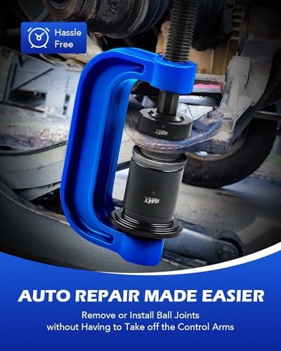 OMT Ball Joint Press Kit, Ball Joint Removal Tool with 4x4 Adapters