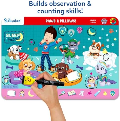 Skillmatics Search and Find – PAW Patrol, Preschool Activity, Gift for Kids