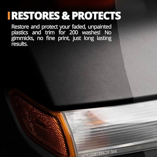 CERAKOTE® Ceramic Trim Coat Kit - Quick Plastic Trim Restorer - Ceramic Coating Guaranteed Restoration to Last Over 200 Washes – A Ceramic Coating, Not a Dressing