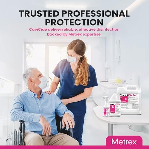 Metrex CaviCide Germicidal Surface Disinfectant Spray, 24 Oz Spray, 1 Count
