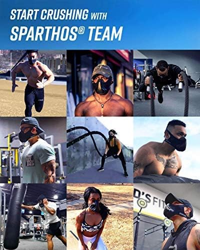 Sparthos High Altitude Training Mask, Running Breathing Mask