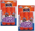 Elmers Jumbo Disappearing Purple School Glue Stick, 1.4 oz, 2 x 3 Pack