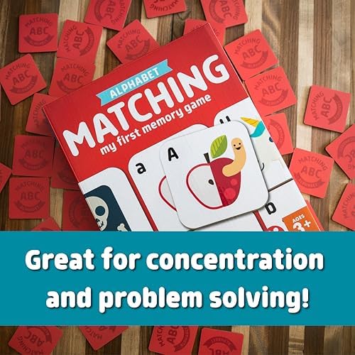Chuckle & Roar Alphabet Matching Memory Game