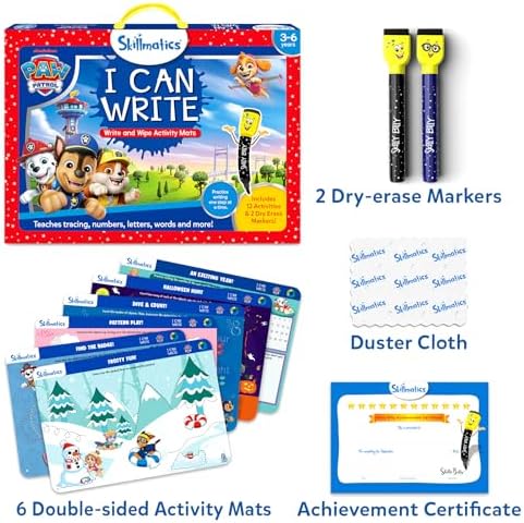 Skillmatics I Can Write – PAW Patrol, Preschool Learning Activity Toy