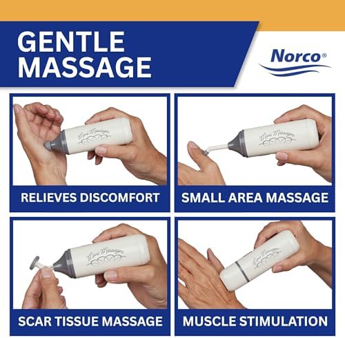 Norco Mini Massager - Handheld Massager for Scar Tissue Break Up