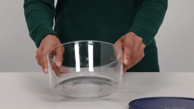 Pyrex Simply Store (3-Pack) Glass Food Storage Containers Set (2, 4, 7 Cup)
