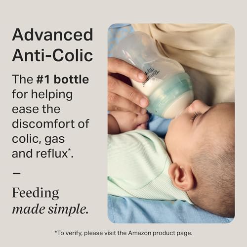Tommee Tippee Natural Start Baby Bottles, Anti-Colic, 0m+, 5oz