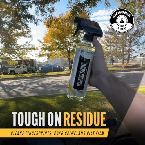 Legendary Glass Cleaner 16oz - Auto Window Cleaner Spray