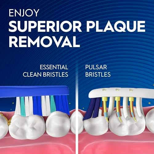 Oral-B Pro-Health Pulsar Battery Toothbrush, 2-Pack, Soft Bristles Brushes for Adults