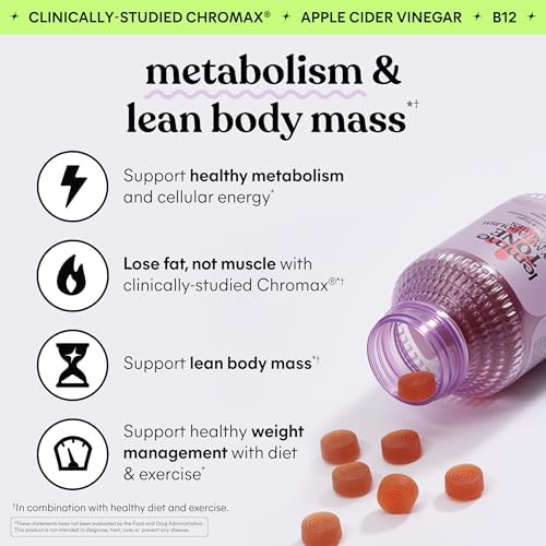 Lemme Tone Metabolism & Body Toning Gummies, 30-Day Supply