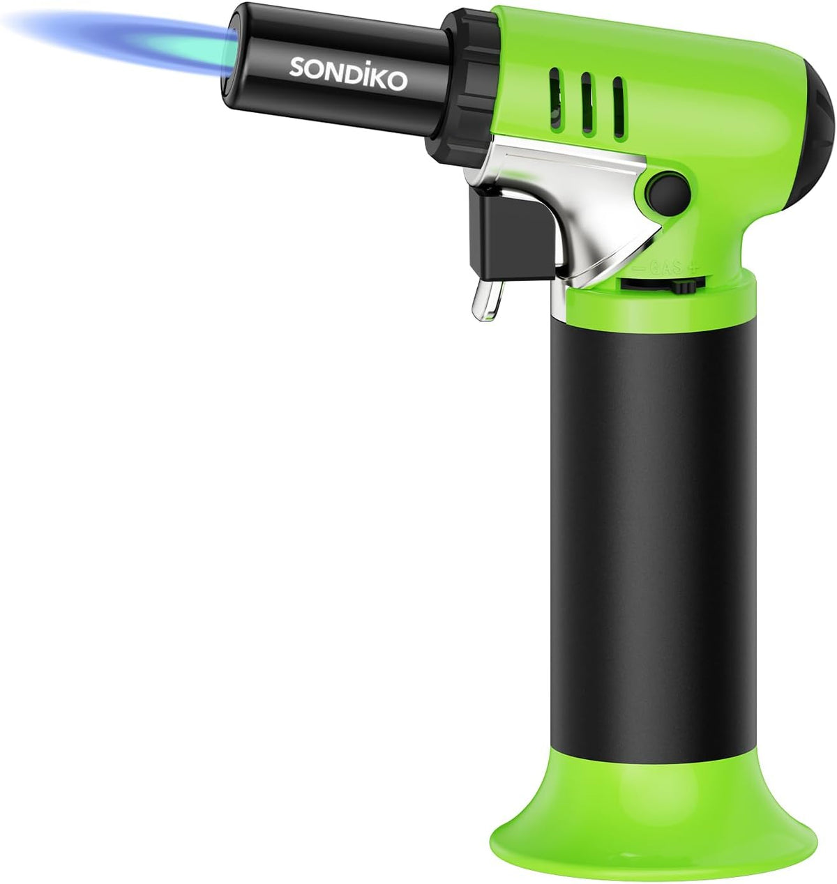 Sondiko Butane Torch, Refillable Soldering Torch with Visible Fuel Window