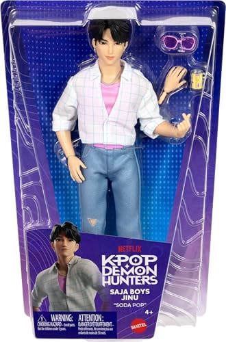 ​Mattel Kpop Demon Hunters Saja Boys Jinu Fashion Doll