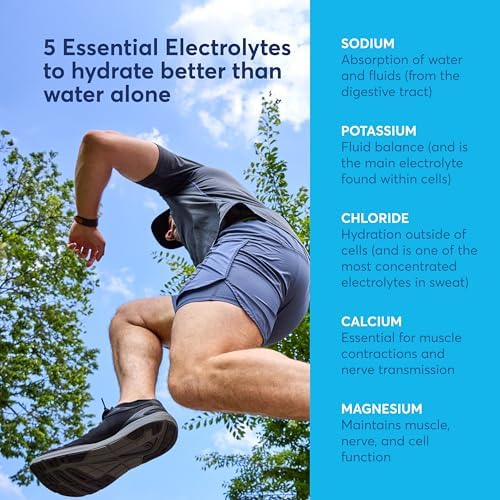 Nuun Sport Electrolyte Powder Packets Pink Lemonade, 16 Servings