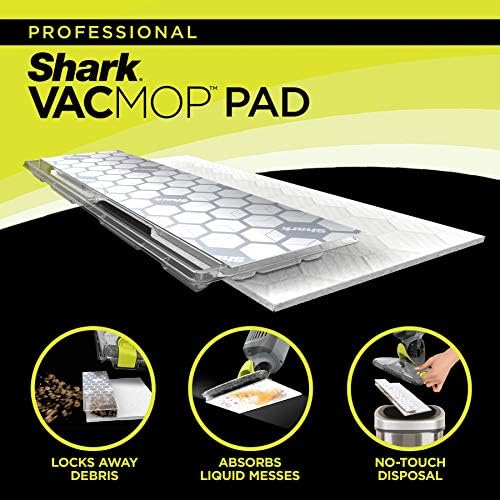 Shark VACMOP Disposable Hard Floor Pad Refills, 46 Count, VMP46