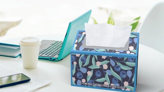 Kleenex Disposable Paper Hand Towels, 6 Boxes, 60 Tissues per Box (360 Total Tissues), Packaging May Vary