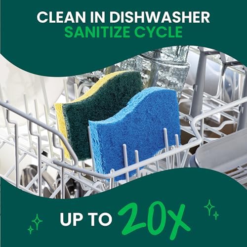 Scotch-Brite Heavy Duty Scrub Sponge, 6 Pack