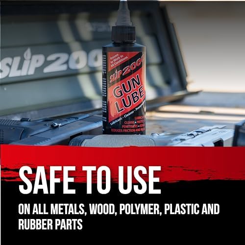 Slip 2000 Gun Lube Buddy Pack, Synthetic, Needle Tip Applicator, 1 & 4 oz