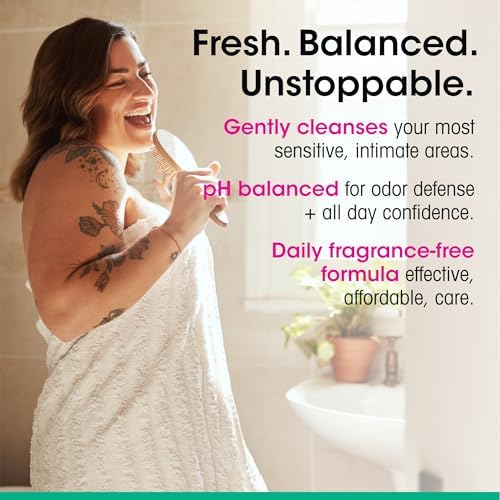vH essentials Daily Feminine Wash, Fragrance-Free, 6 fl oz