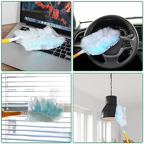 Duster Refills,Static Dust Removal Compatible with Swiffer for Dusting 18ct