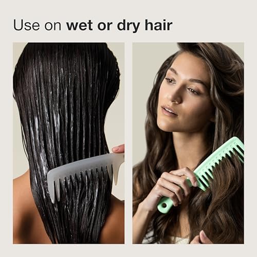 Paul Mitchell Detangler Comb, Wide Tooth Comb Detangles Wet or Dry Hair