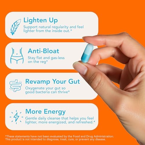 Let Loose Daily Constipation Relief Pills, Debloating for Women (30 Count)