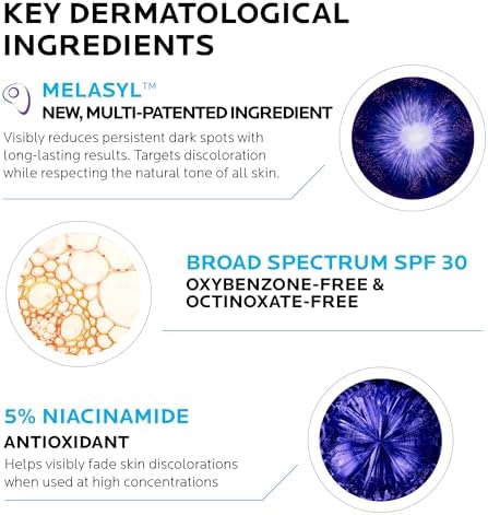 La Roche-Posay Mela B3 UV Face Sunscreen SPF 30 with Niacinamide, 1.35oz