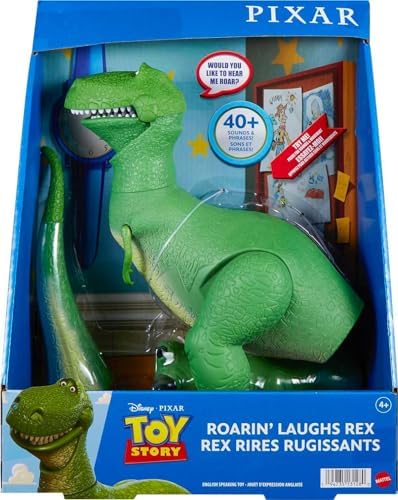 Mattel Disney and Pixar Toy Story Roarin’ Laughs Rex