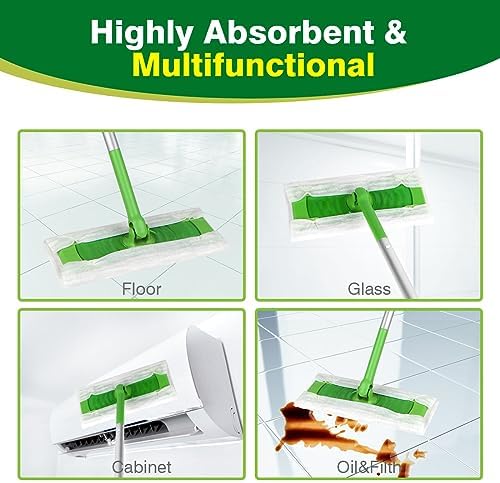HOMEXCEL Dry Sweeping Cloths for Swiffer Sweeper 64 Count Disposable