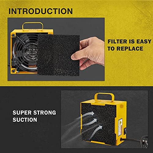 KOTTO Solder Smoke Absorber Remover Fume Extractor Soldering Filter