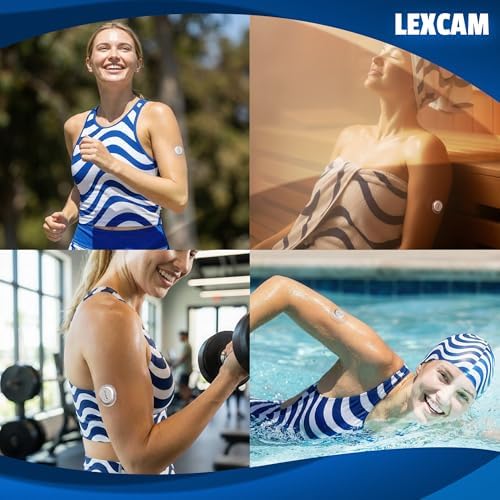 Dexcom G7 Over Patches Waterproof 20 Pack - Sweatproof Clear CGM Overpatch
