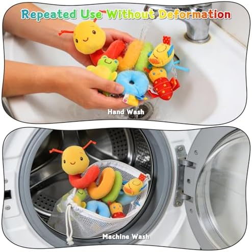 Spiral Car Seat Toys for Babies 0-12 Months