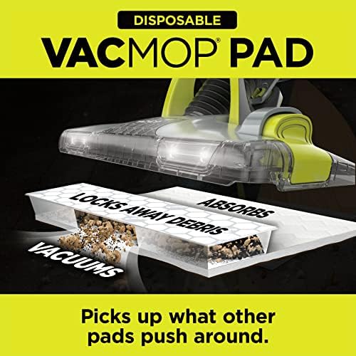 Shark VACMOP Disposable Hard Floor Pad Refills, 46 Count, VMP46