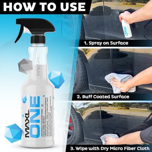 MAXL MAXLONE™ Car Spray with Triphene® All Purpose Waterless Detailer 20 oz