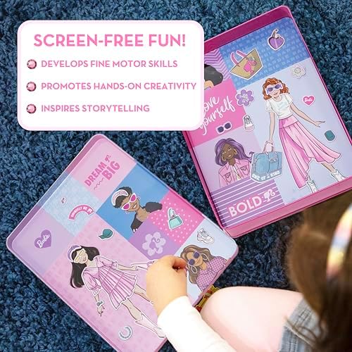 Horizon Group USA Magnetic Playset for Kids, Barbie