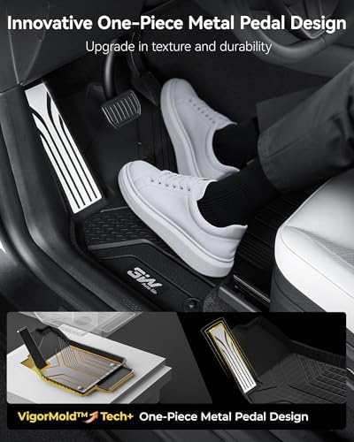 3W Tesla New Model Y Juniper 2025 2026 Floor Mats, Not for Standard