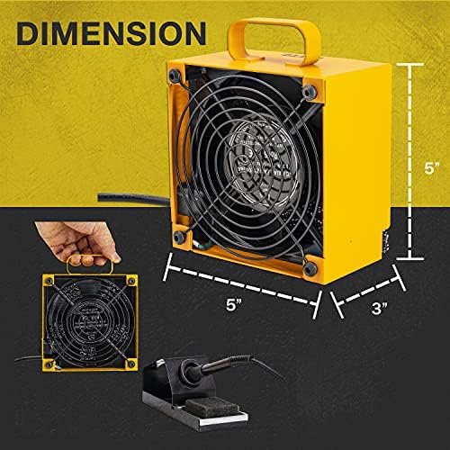 KOTTO Solder Smoke Absorber Remover Fume Extractor Soldering Filter