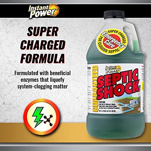 Instant Power Septic Shock & Drain Field Treatment, 2L