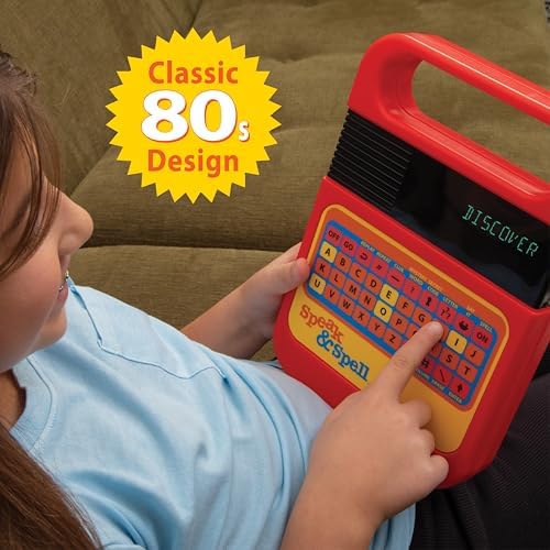 Speak & Spell Educational Learning Toy, Spelling Games, 80s Retro Handheld