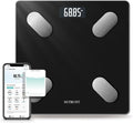 NUTRI FIT Smart Scale for Body Weight Body Fat Composition Monitor Sync App